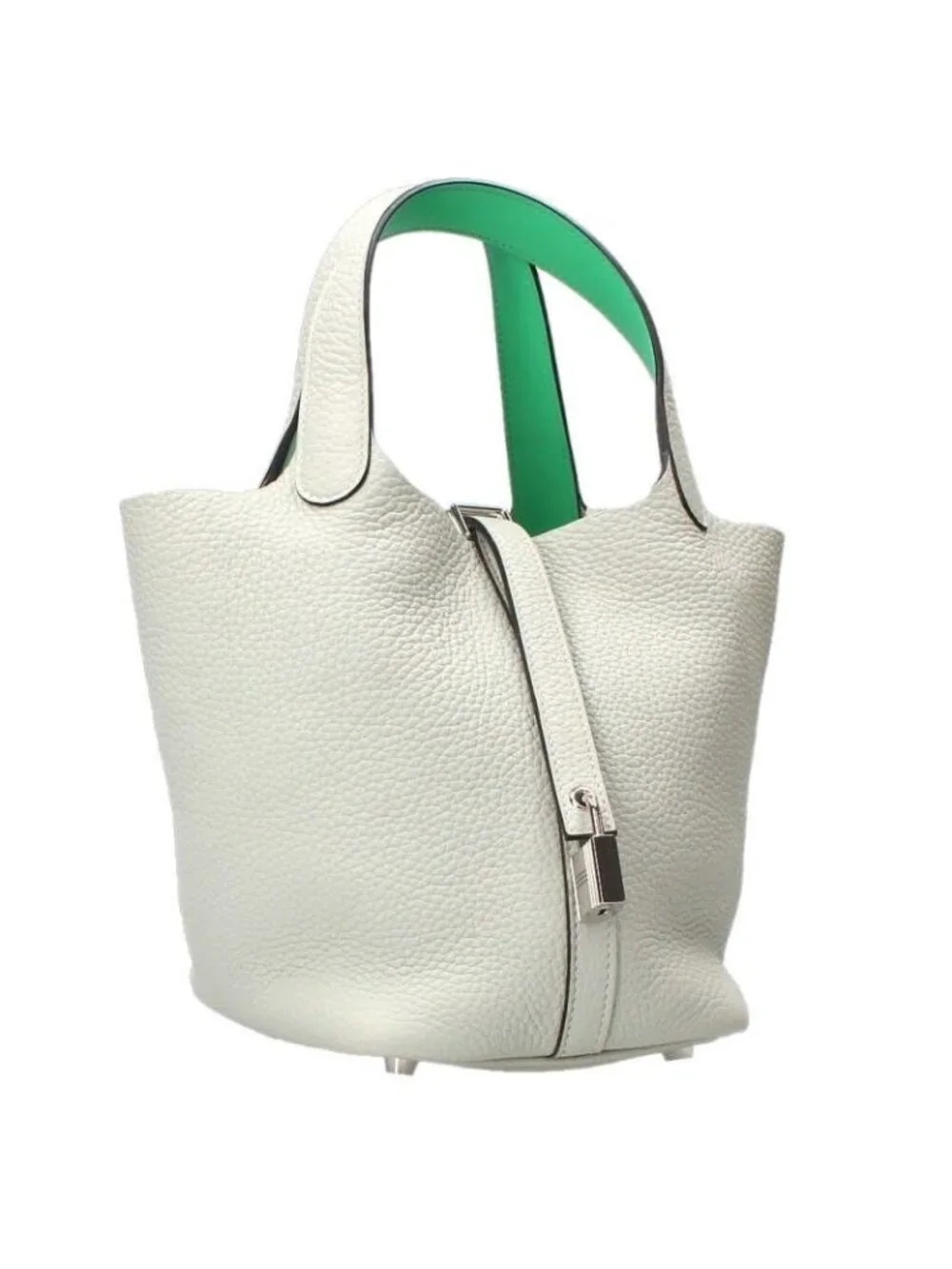 Hermes Picotin Lock PM Eclat Grineve Vert Comic Handbag PM